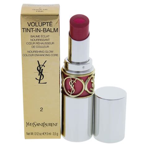 tease me pink yves saint laurent|Yves Saint Laurent Volupte Tint In Balm, 2 Tease Me .